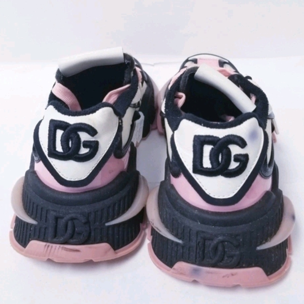 Dolce & Gabbana Wmns Air Master 'White Black Pink' EU 36/ US Wmns 6 - Picture 5 of 8